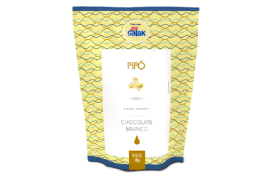 Pipoca Gourmet Pipó Chocolate Branco Galak 100g Nestlé