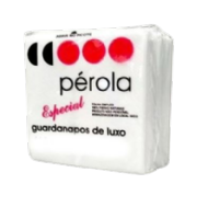Guardanapo Branco 19.5x20cm Perola 100 Unidades 