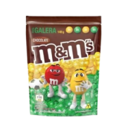 Chocolate M&M's Ao Leite Futebol Pouch 148g 