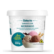 Pó Para Sorvete Sabor Morango 100g - Selecta
