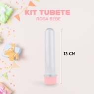 Kit Tubetes Acrílico 13cm - 50 unidades